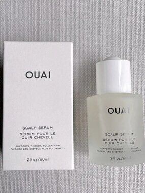 PACK OF 4 OUAI Scalp Serum - Supports Thicker, Fuller Hair - 2 oz